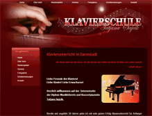 Tablet Screenshot of klavierschule-sta.de